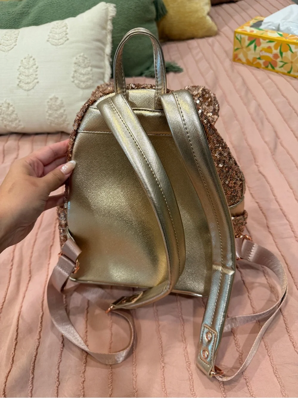 Loungefly sparkling rose